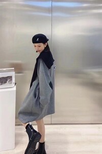 韩版卫衣裙两件套图片