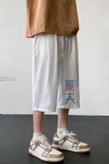 冰丝七分裤男大码速干短裤男五分裤QK72192-P25，男装休闲裤，电商A040