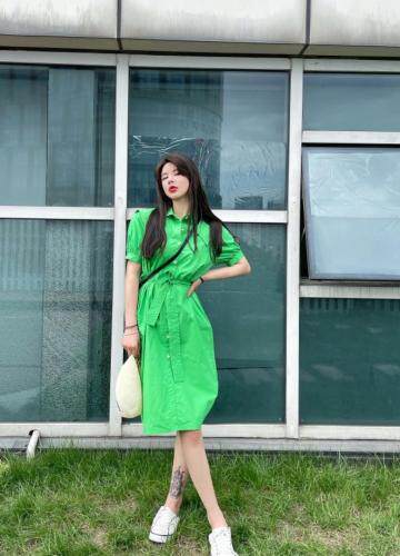 【现货】夏季新款韩版连衣裙，女装连衣裙，IECE