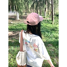 万针全刺绣工艺抖音得物高品质260克重磅纯棉双纱美式高街短袖T恤，男装T恤，电商A486