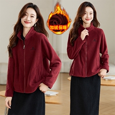 现货刺绣纯色卫衣女，女装卫衣/绒衫，韩派