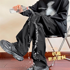 重磅机能防风防水冲锋裤男直筒宽松百搭冲锋裤K730-特批35，男装休闲裤，星座718-1