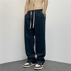 k788-p50-控68M-5XL现货拉链高阶港风中性ins宽松牛仔裤，男装牛仔裤，星座116