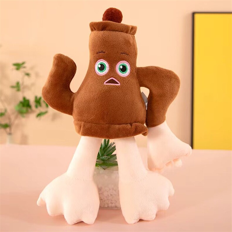 茶壶人，朱艳辉毛绒玩具