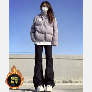 弹力加绒加厚黄泥色牛仔裤男715-6-BX07P50加绒P55(控78）图片