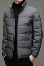 FJ2103秋冬新款2023年男士休闲羽绒服加厚保暖夹克外套P225，男装羽绒服，电商B360