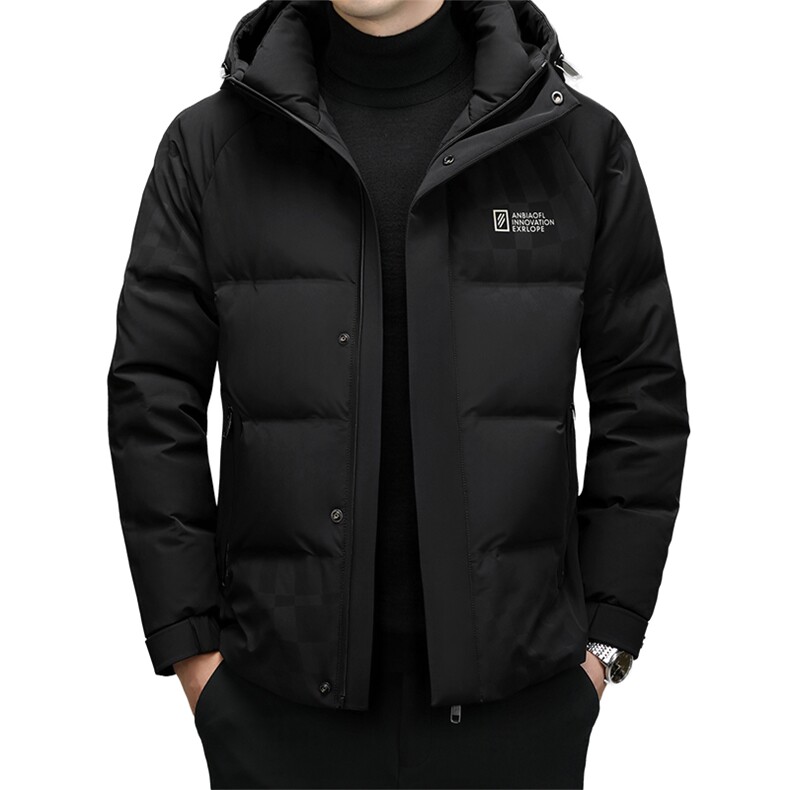 DF23925钱塘2020-2商务休闲百搭冬季厚款连帽中年男士羽绒服P285,男装羽绒服,钱塘207-2
