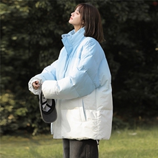 !加厚棉服冬季渐变工艺情侣立领棉衣服815A-MM88602-P75特，男装棉衣，星座815A