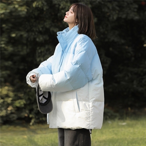 ! 加厚棉服冬季渐变工艺情侣立领棉衣服 815A-MM88602-P75特图片