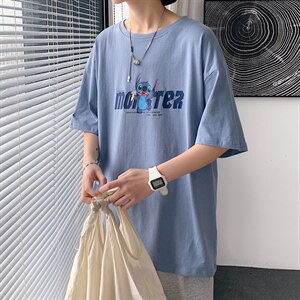 ！2021夏季新款男士短袖T恤宽松百搭半袖体恤衫T2153P25图片