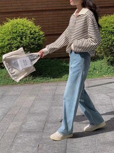 秋季条纹卫衣，女装卫衣/绒衫，依纤