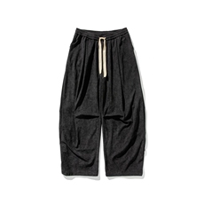 秋冬新款大码日系港风宽松直筒阔腿裤伞兵工装潮灯芯绒K317/P65，男装工装外套，电商A221A