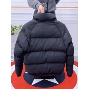 男士立领外套潮牌简约时尚棉衣新款春秋季衣服休闲工装夹克帅图片