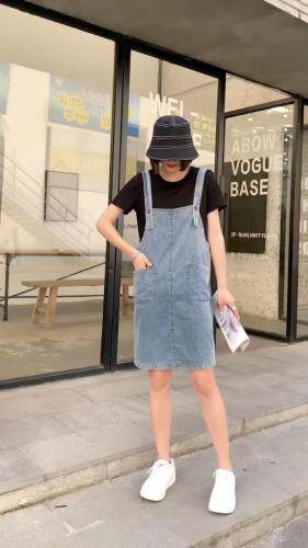 两件套牛仔裙，女装，锦华秀逸