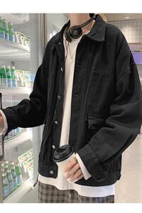 秋季新款韩版宽松工装夹克男女潮牌外套 JK205/P60图片
