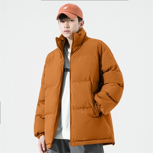 光版二开立领棉衣男加厚棉袄纯色潮棉服A266-P03-P30特批黑色P35图片