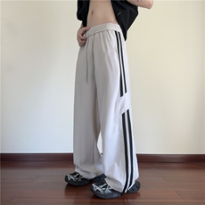 灰色黑条