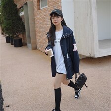 【现货】2022秋新款刺绣重工派克风衣251-606-P165-K228，女装风衣，浙宝189