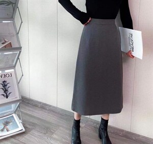 秋冬季尼料半裙,女装半身裙,千艺群