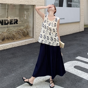 新款现货  文艺风刺绣上衣+半身长裙 2C236 M204 P155 K208图片