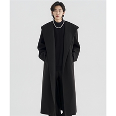 高品质403-DY102-P140控188长款巫师斗篷连帽毛呢大衣男，男装毛呢大衣，星座403（原603-1）