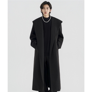 高品质403-DY102-P140 控188 长款巫师斗篷连帽毛呢大衣男，男装毛呢大衣，星座403（原603-1）