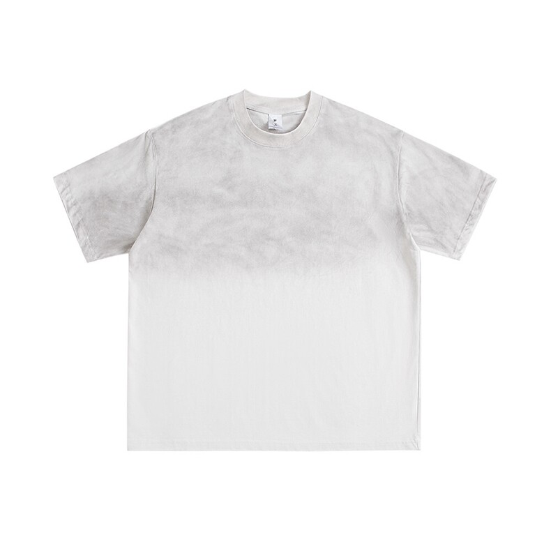 2025新款潮牌短袖宽松韩版扎染工艺T恤T7020/P4878，男装T恤，星座202-1