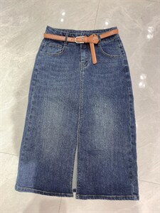 秋季牛仔半裙,女装半身裙,古泥