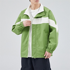 新款现货户外双面穿立领夹克男冲锋衣外套JK901-P75，男装夹克，星座1204-3