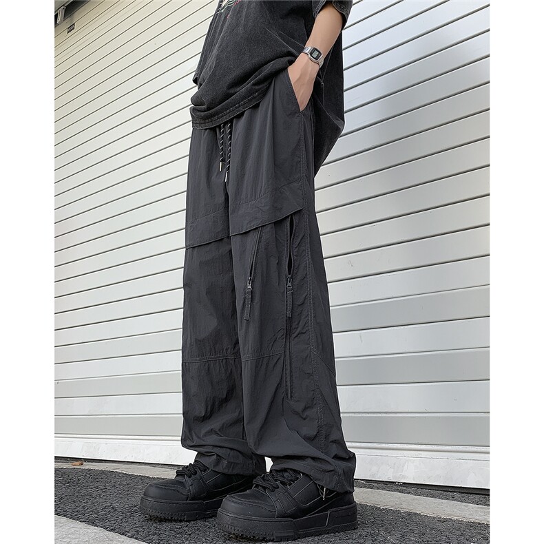 秋季新款拉链冲锋裤工装裤KK389P65控89,男装工装外套,星座712