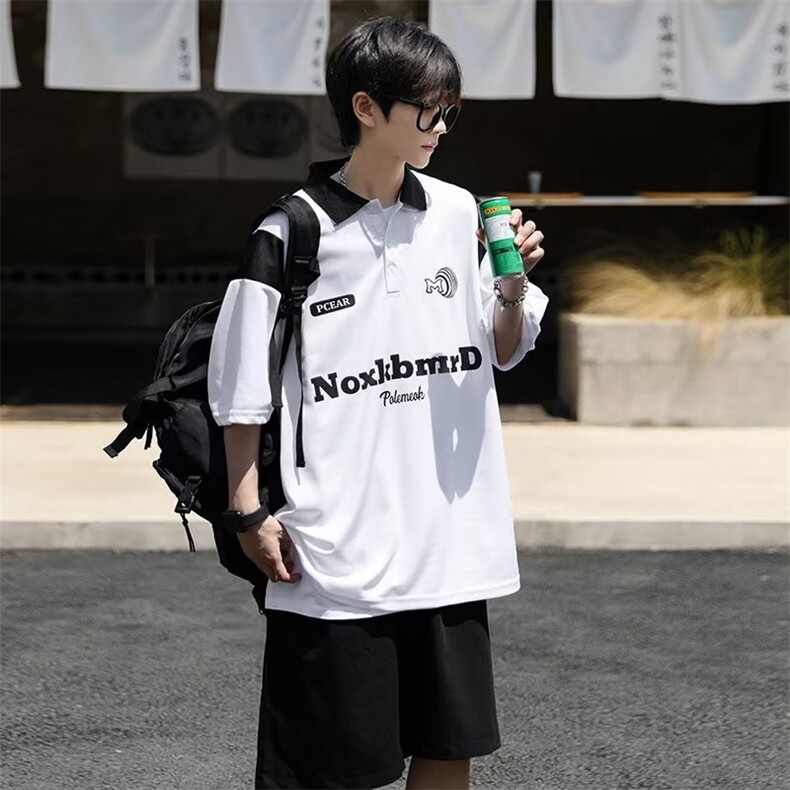 男春季polo潮流时尚休闲短袖T80P32,男装Polo衫,星座1116-2