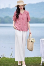 现货秒发新中式复古套装，女装套装/套裙，韩蔻秀