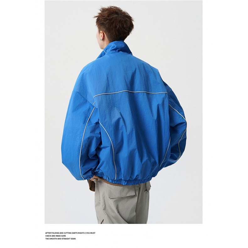 1506/QA5080/P86立领防寒服男棉衣冬装外套加肥大码潮牌宽松棉袄,男装棉衣,星座1506