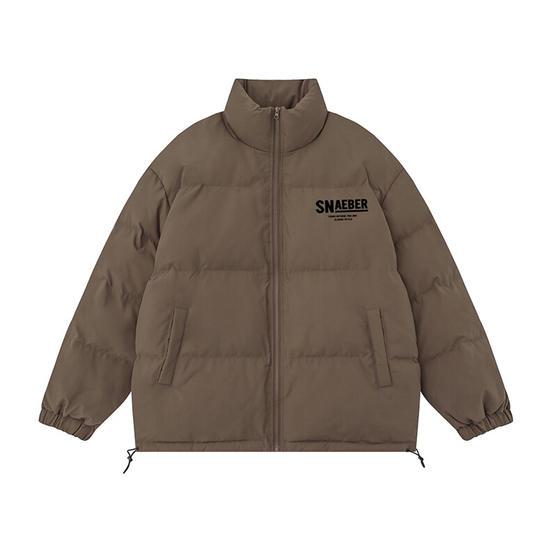 白底 23新款冬季时尚百搭立领加厚棉服外套MY62062P85控118图片