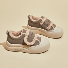 冬季加绒小白鞋新款韩版ins女学生厚底增高运动板鞋休闲鞋，女鞋休闲鞋，电商A223