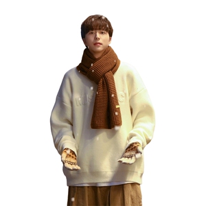 Cityboy！立体字母毛衣男士加厚压线衣女针织衫男XH06-P60图片