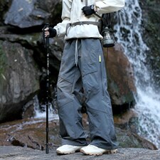 山系工装裤春季新款登上防水冲锋裤机能户外弯刀休闲长裤K855-P40，男装工装外套，星座1403A