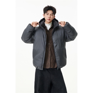 90%绒新标有报 连帽韩版宽松羽绒服外套Y995/ P350 现货图片