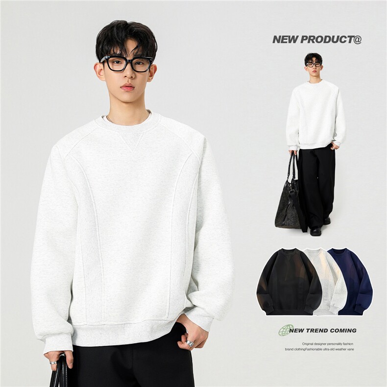 卫衣男春季韩版潮流港风宽松休闲潮牌上衣WY05511-P50,男装卫衣,星座308B-2