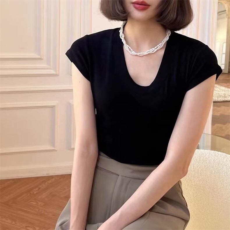 夏季小衫，百搭，柔软，其它，SJBY