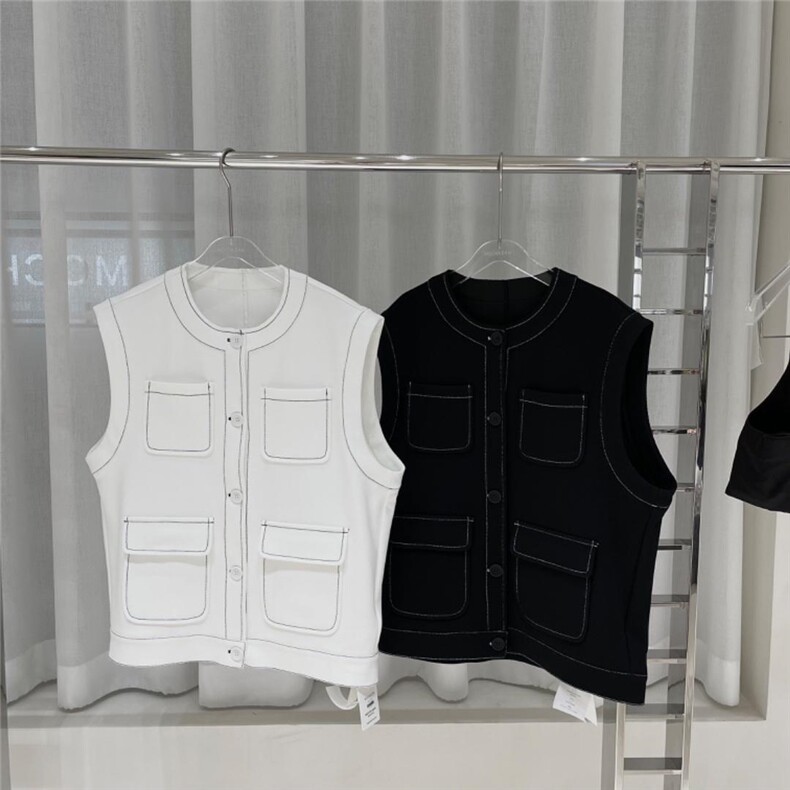 韩版马甲，女装马甲，mo cha dan