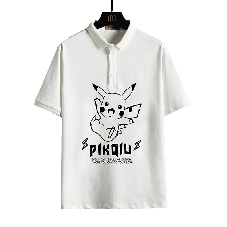 PL57078-P35翻领短袖polo衫男大码胖子半袖t恤男有领保罗衫,男装Polo衫,电商A040A