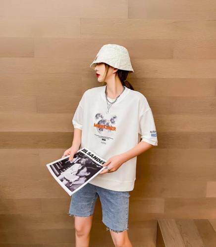 夏季新款—米奇圆领卫衣，女装卫衣/绒衫，E·贝空间