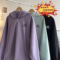 冬款港风防风防水兔耳朵滑雪服男女保暖银狐绒设计感外套M38-P125，男装棉衣，电商A001-1