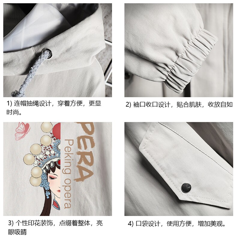 JK41161-P85加棉款-P115纯棉连帽夹克男士大码工装夹克男网格,男装夹克,电商A040A