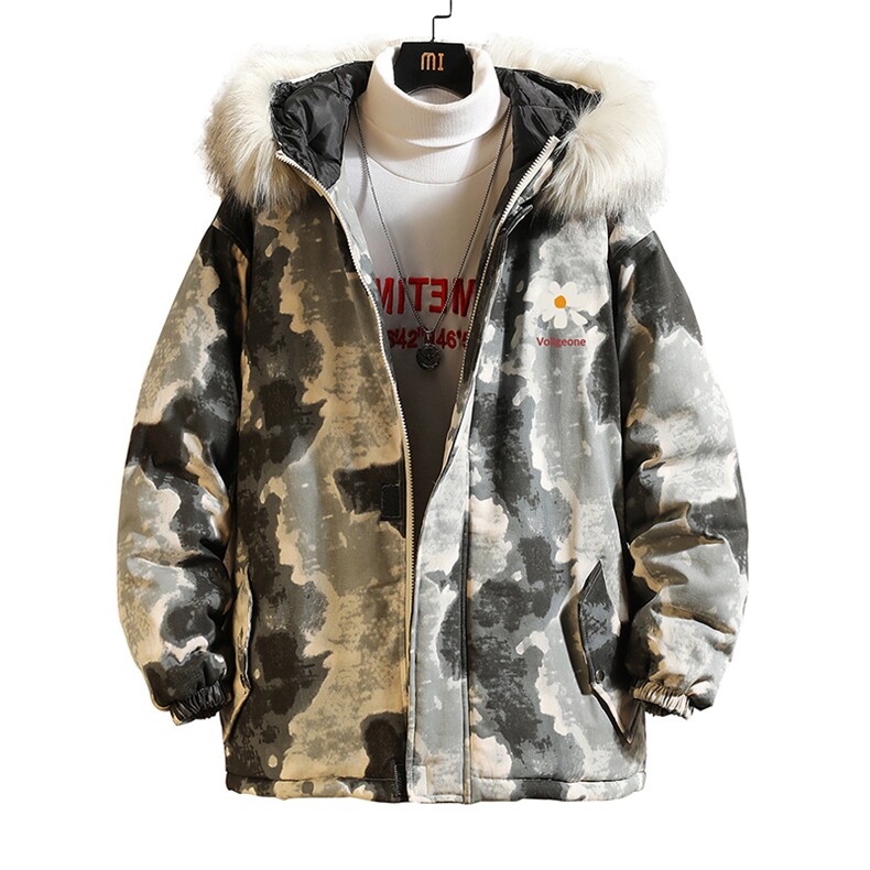 MC49059-P135日系潮衣男大码派克服男工装服外套袄砖墙,男装棉衣,电商A040A