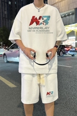 套装！华夫格套装短袖T恤短裤男TZ227-特P38，男装牛仔裤，电商B367