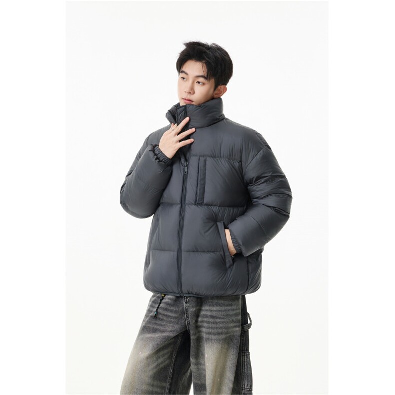 90%绒新标有报韩版宽松羽绒服外套上衣Y993/P350现货,男装羽绒服,星座202