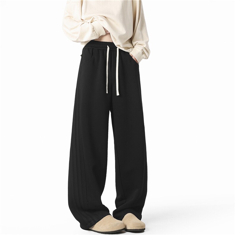 抖音得物春装重磅垂感休闲裤宽松拖地裤卫裤运动裤K10135-P48，男装休闲裤，电商A099