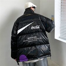 2021新款冬季羽绒服男冬装帅气短款面包服情侣外套A436-912-P175，男装羽绒服，电商A436